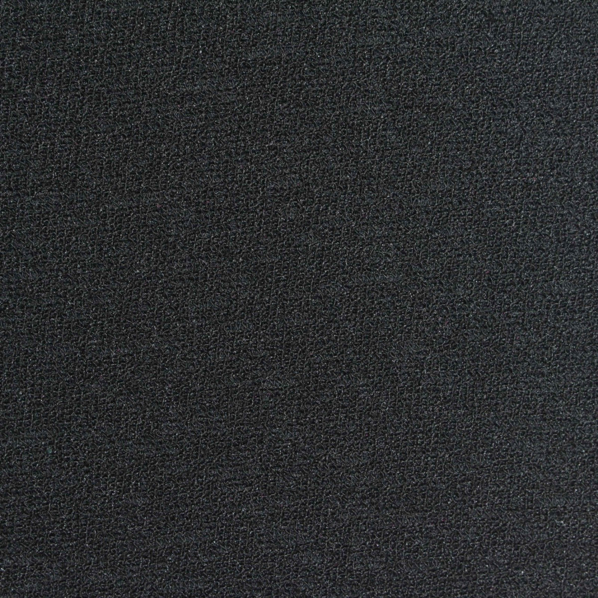 100% Polyester Interlock Knit Fabric, 210 gsm, 160 cm — Black