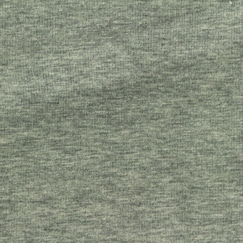 Heathered Grey-Green Marl Scuba Knit