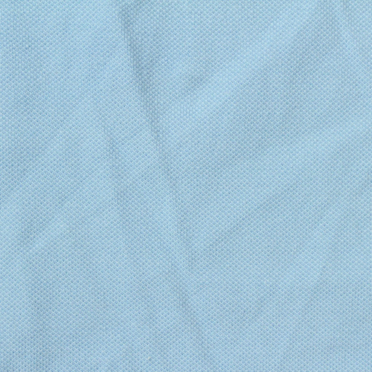 Cotton Stretch Piqué Knit Fabric, 190 gsm, 185 cm — Blue