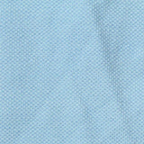 Cotton Stretch Piqué Knit Fabric, 190 gsm, 185 cm — Blue — texture