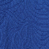 Blue Tone-on-Tone Interlock Knit, Polyester — texture