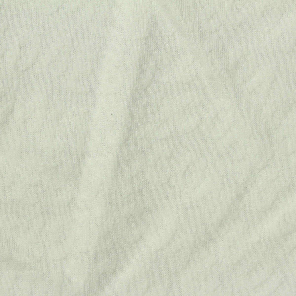 Light Green Abstract Interlock Knit, Cotton