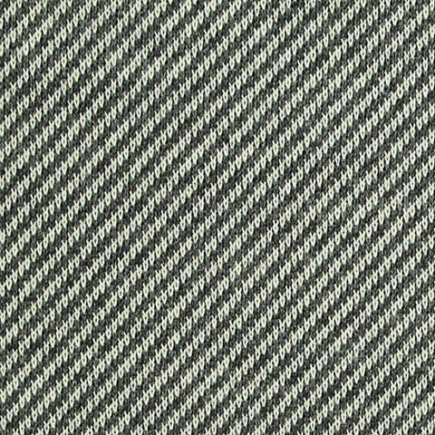 Grey Stripe Scuba Knit, Polyester