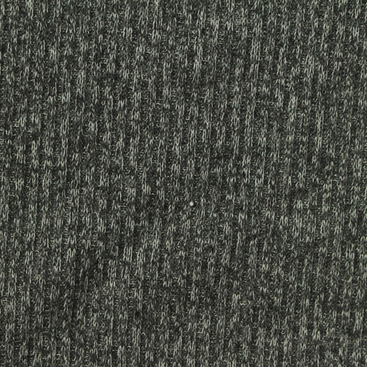 Dark Grey Marl Rib Knit, Poly-Viscose, 230 gsm, 165 cm, ref EF-263319