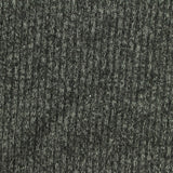 Dark Grey Marl Rib Knit, Poly-Viscose