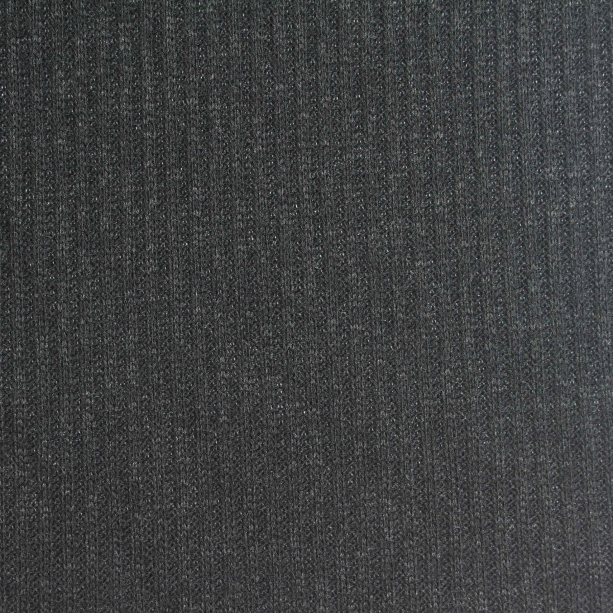 Dark Grey Marl Rib Knit, Poly-Viscose, 230 gsm, 165 cm, ref EF-263322