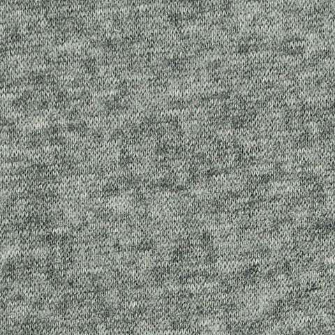 Heather Grey Marl Velvet, Poly-Cotton, 290 gsm
