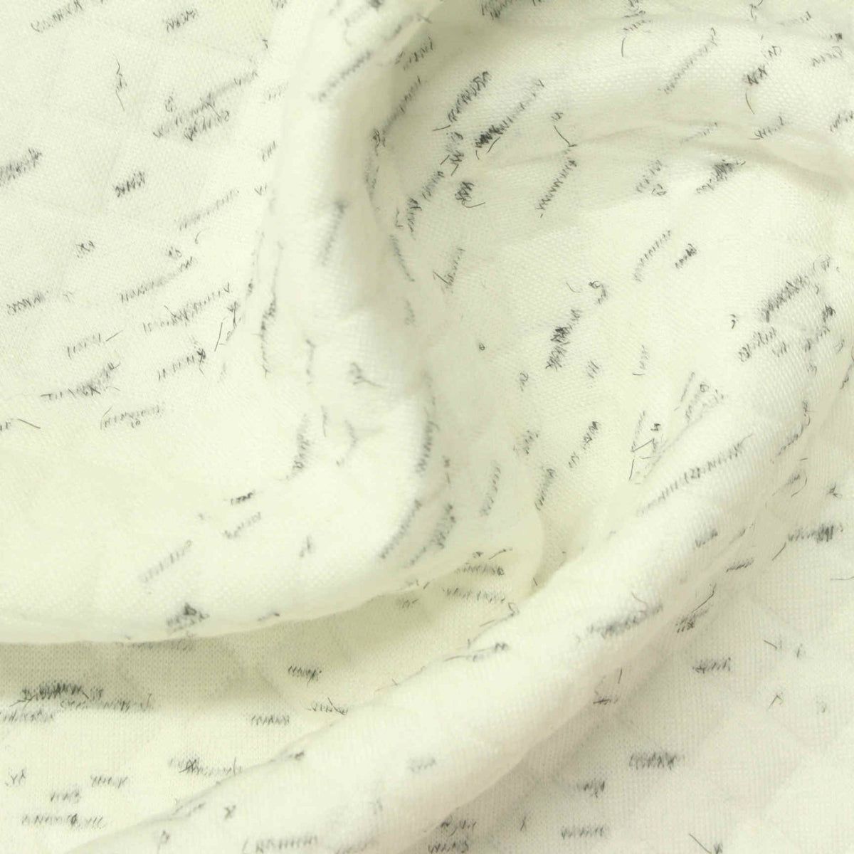 Black Abstract Jacquard, Poly-Viscose, 300 gsm