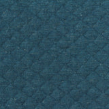 Teal Diamond Jacquard, Poly-Viscose