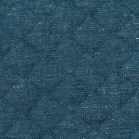 Teal Diamond Jacquard, Poly-Viscose