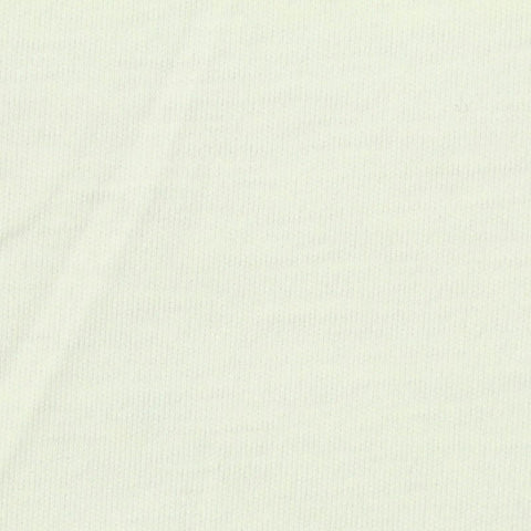 100% Cotton Interlock Knit Fabric, 160 gsm, 175 cm — White, ref EF-263373