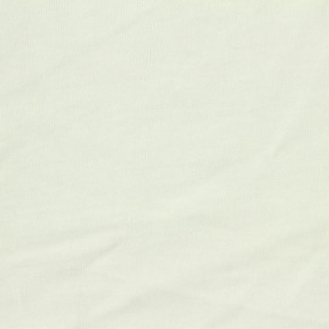 100% Cotton Jersey Knit Fabric, 195 gsm, 178 cm — White