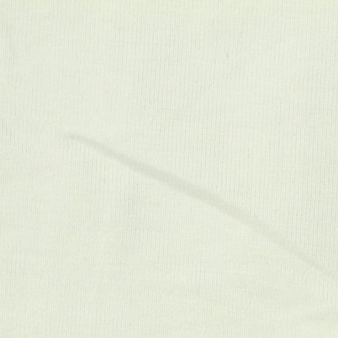 Cotton Stretch Jersey Knit Fabric, 230 gsm, 160 cm — White