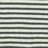 Off-White Horizontal-Stripe Piqué Knit