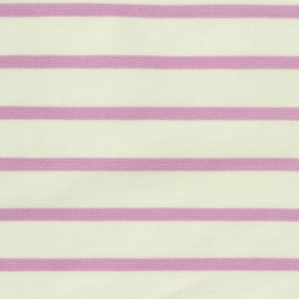 Lavender Horizontal-Stripe Ponte Knit, Viscose-Nylon