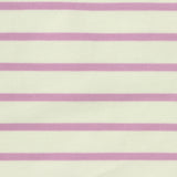 Lavender Horizontal-Stripe Ponte Knit, Viscose-Nylon