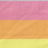 Pastel Pink Horizontal-Stripe Jersey Knit — texture