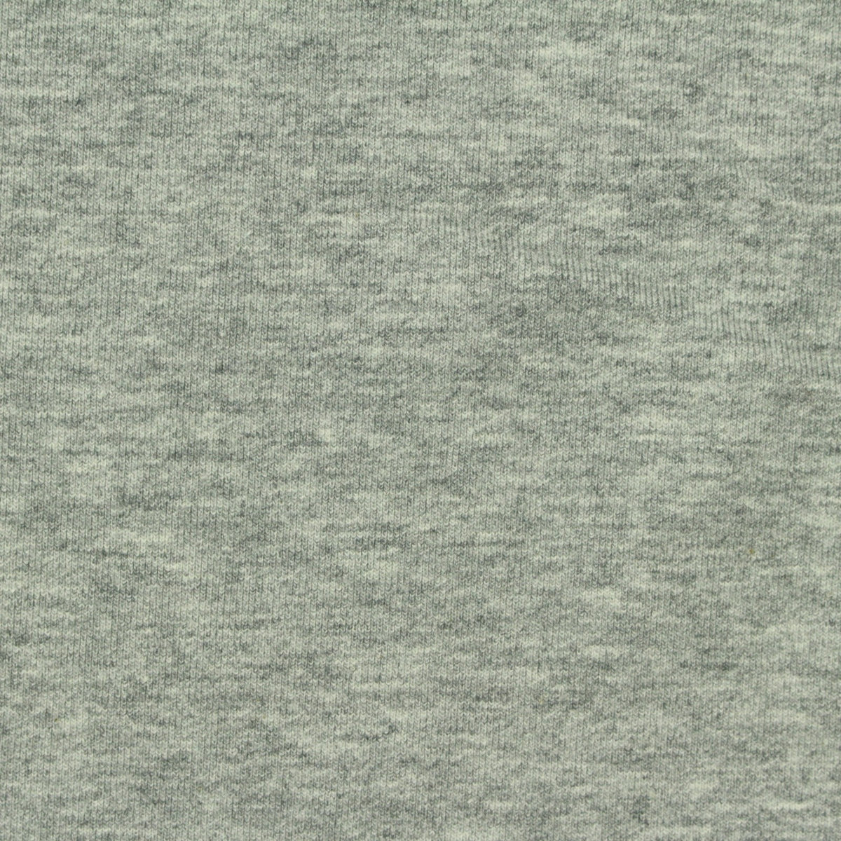 Grey Marl French Terry, Cotton-Poly, 205 gsm
