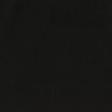 Polyester Stretch Sateen Fabric, 230 gsm — Black