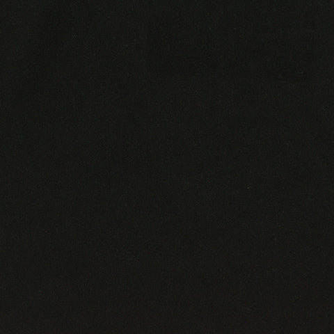 Polyester Stretch Sateen Fabric, 230 gsm — Black