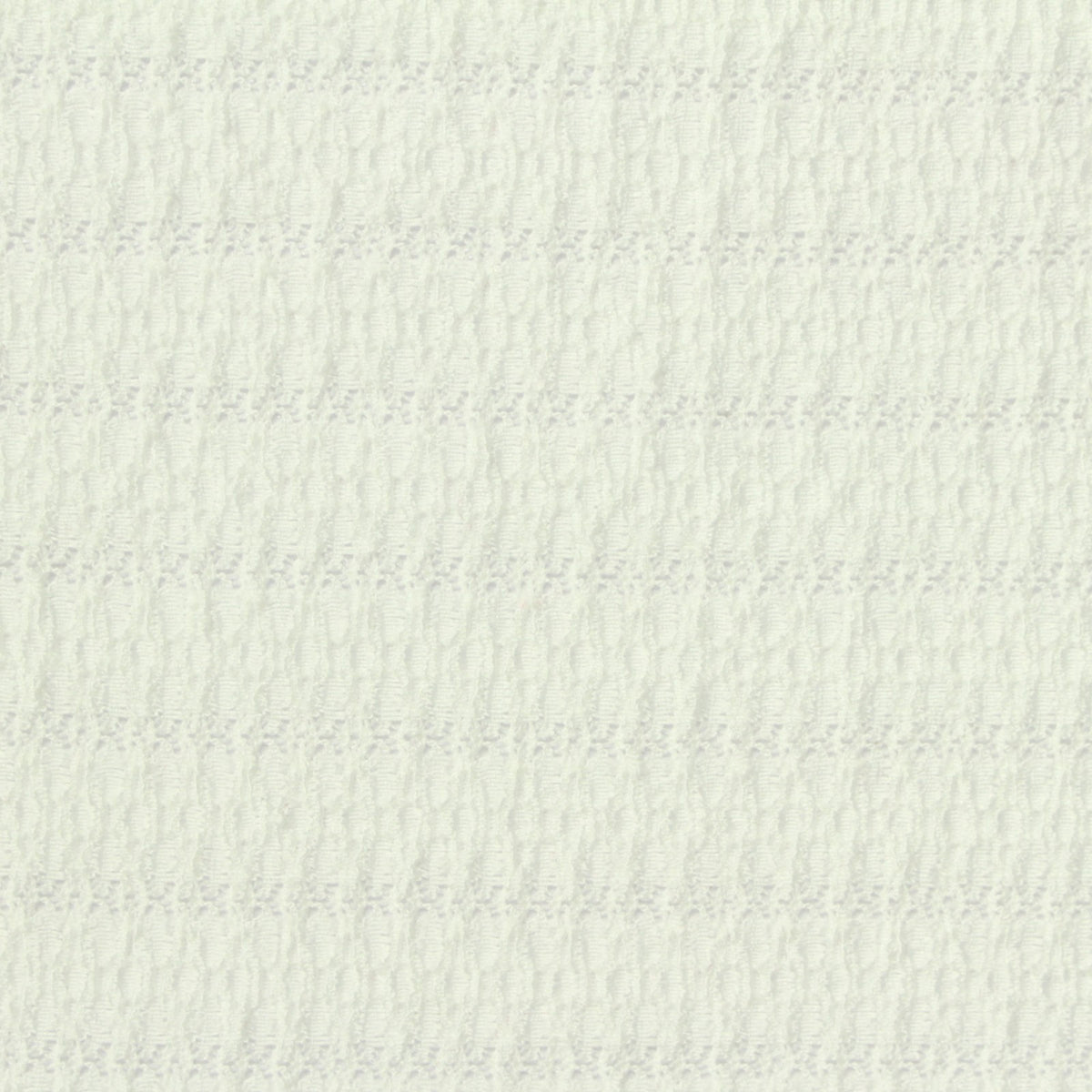 Cream Horizontal-Band Warp Knit, Polyester