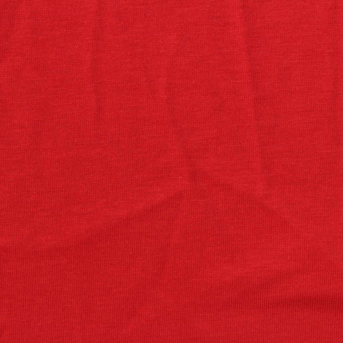 Cotton Polyester Jersey Knit Fabric, 180 gsm — Red