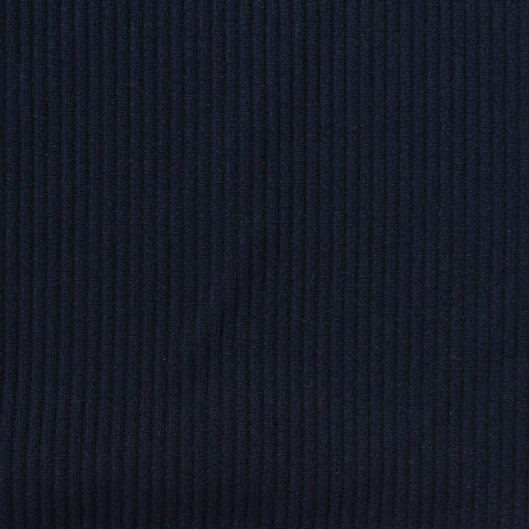 Polyester Stretch Jersey Knit Fabric, 315 gsm — Navy