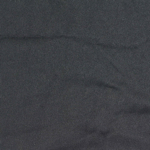 Brushed Polyester Stretch Milk Silk Knit Fabric, 230 gsm, 160 cm — Navy