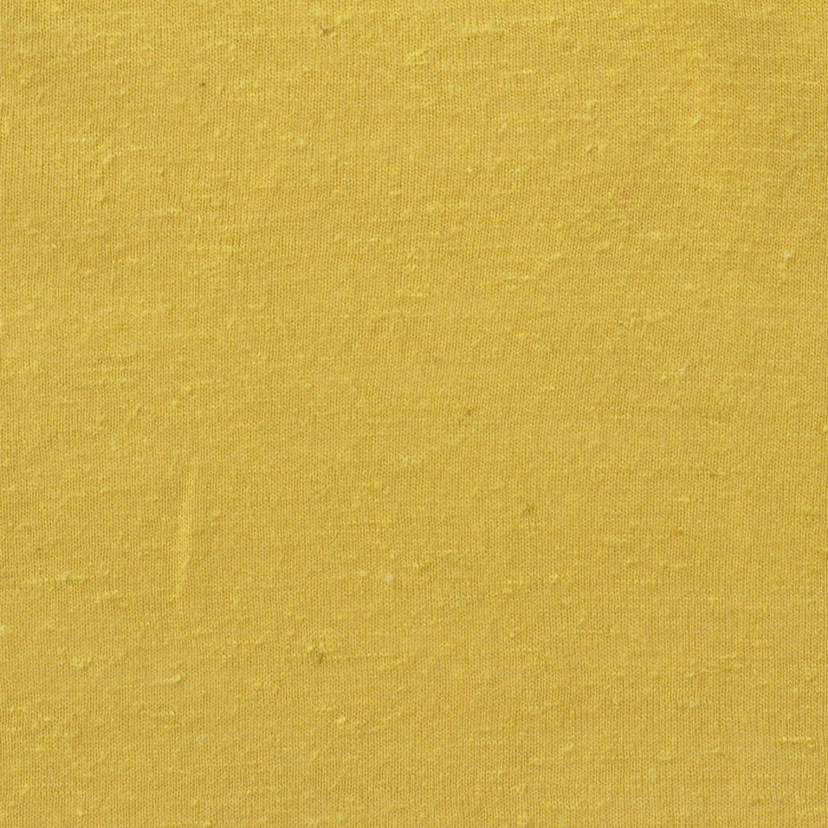 Polyester Linen Jersey Knit Fabric, 150 gsm, 168 cm — Yellow