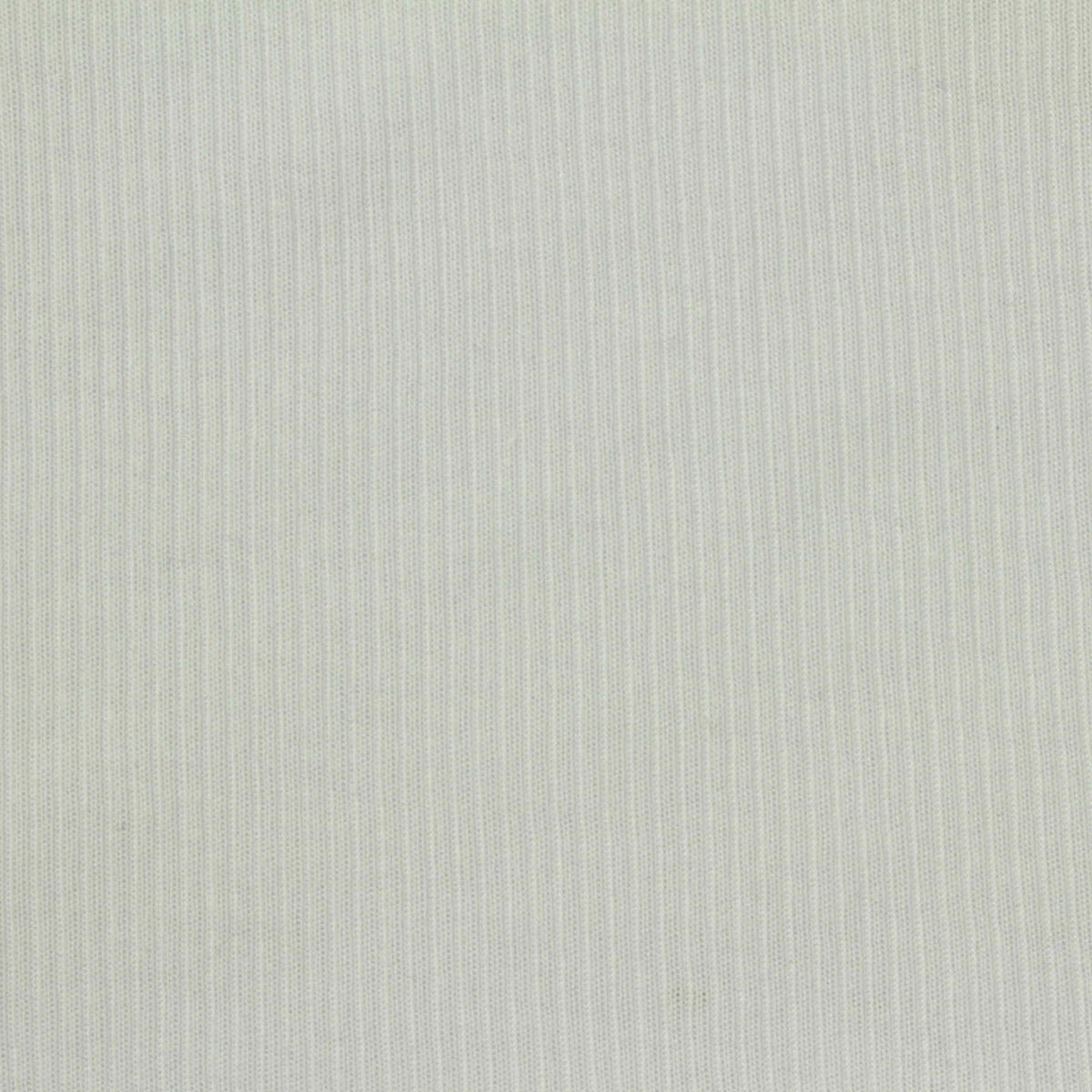 100% Polyester Rib Knit Fabric, 230 gsm, 150 cm — White