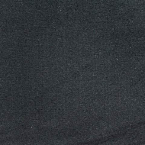 Brushed Cotton Stretch French Terry Fabric, 380 gsm, 165 cm — Grey