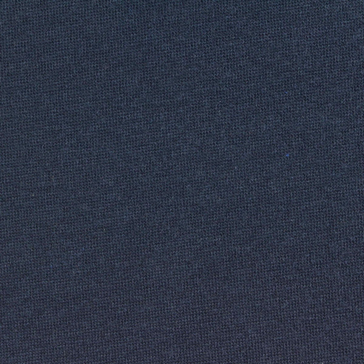 100% Polyester French Terry Fabric, 210 gsm, 162 cm — Navy
