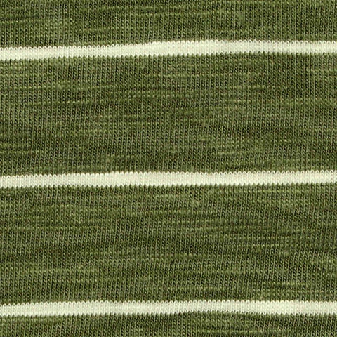 Green Marl Jersey Knit, Viscose-Cotton