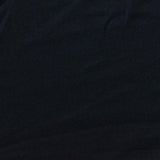 Washed Modal Polyester Stretch Interlock Knit Fabric, 300 gsm, 167 cm — Navy