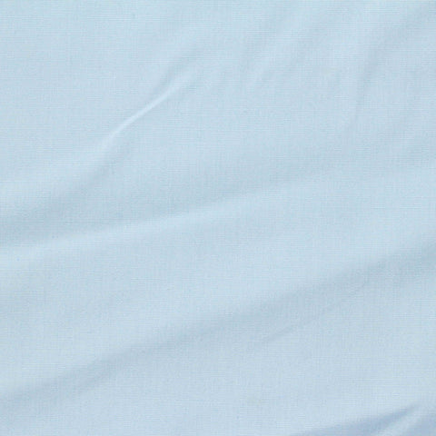 Polyester Cotton Poplin Fabric, 125 gsm, 150 cm — Blue