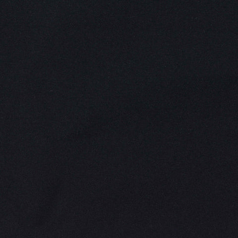 Polyester Stretch Twill Fabric, 120 gsm, 150 cm — Black