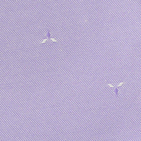 White Geometric Jacquard, Poly-Cotton, 150 gsm