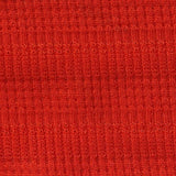 Striped Polyester Stretch Knit Fabric, 240 gsm, 150 cm — Red — texture