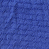 Blue Tone-on-Tone Diamond Jersey Knit, Poly-Cotton
