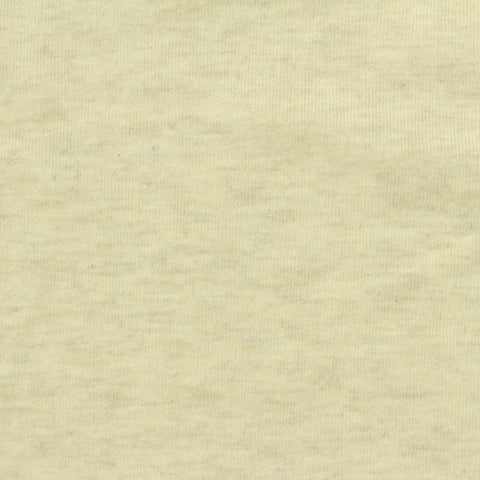 Light Yellow Marl French Terry, Cotton, 210 gsm