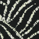 Black Animal Print Jersey Knit, Viscose — texture