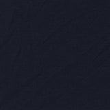 Cotton Stretch Jersey Knit Fabric, 160 gsm, 165 cm — Navy