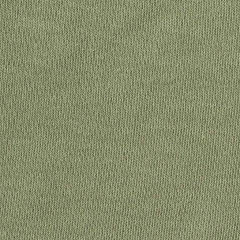 100% Cotton Interlock Knit Fabric, 165 gsm, 165 cm — Green