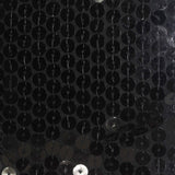 Black Sequin Knit, Viscose