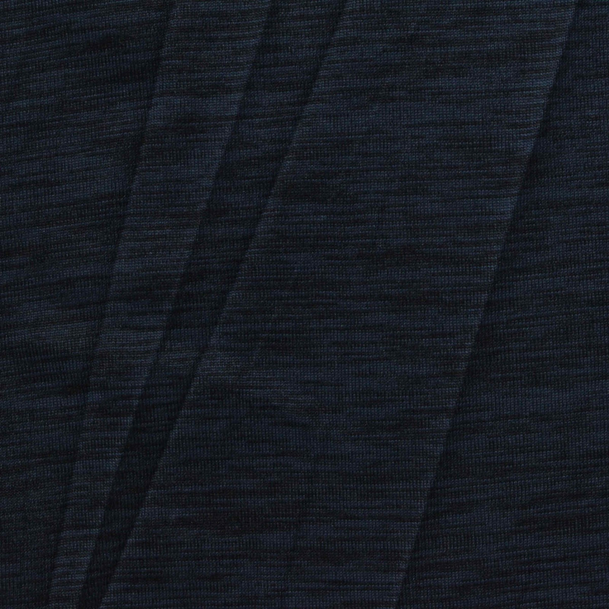 Dark Blue Marl Jersey Knit, Polyester, 164 gsm