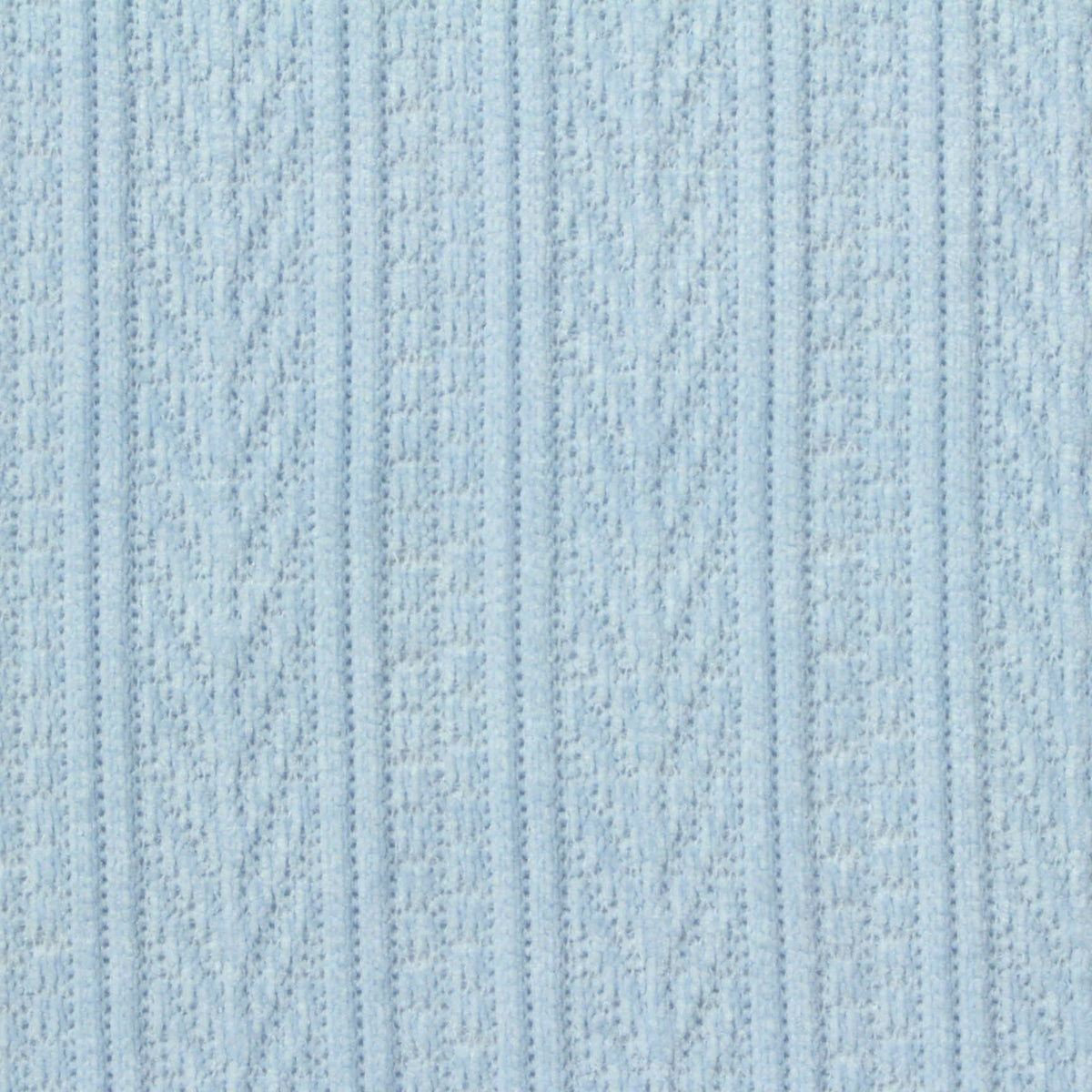Jacquard Polyester Stretch Chenille Fabric, 280 gsm, 160 cm — Blue