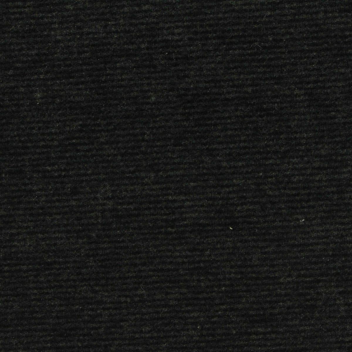 Viscose Blend Stretch Knit Fabric, 370 gsm, 166 cm — Black