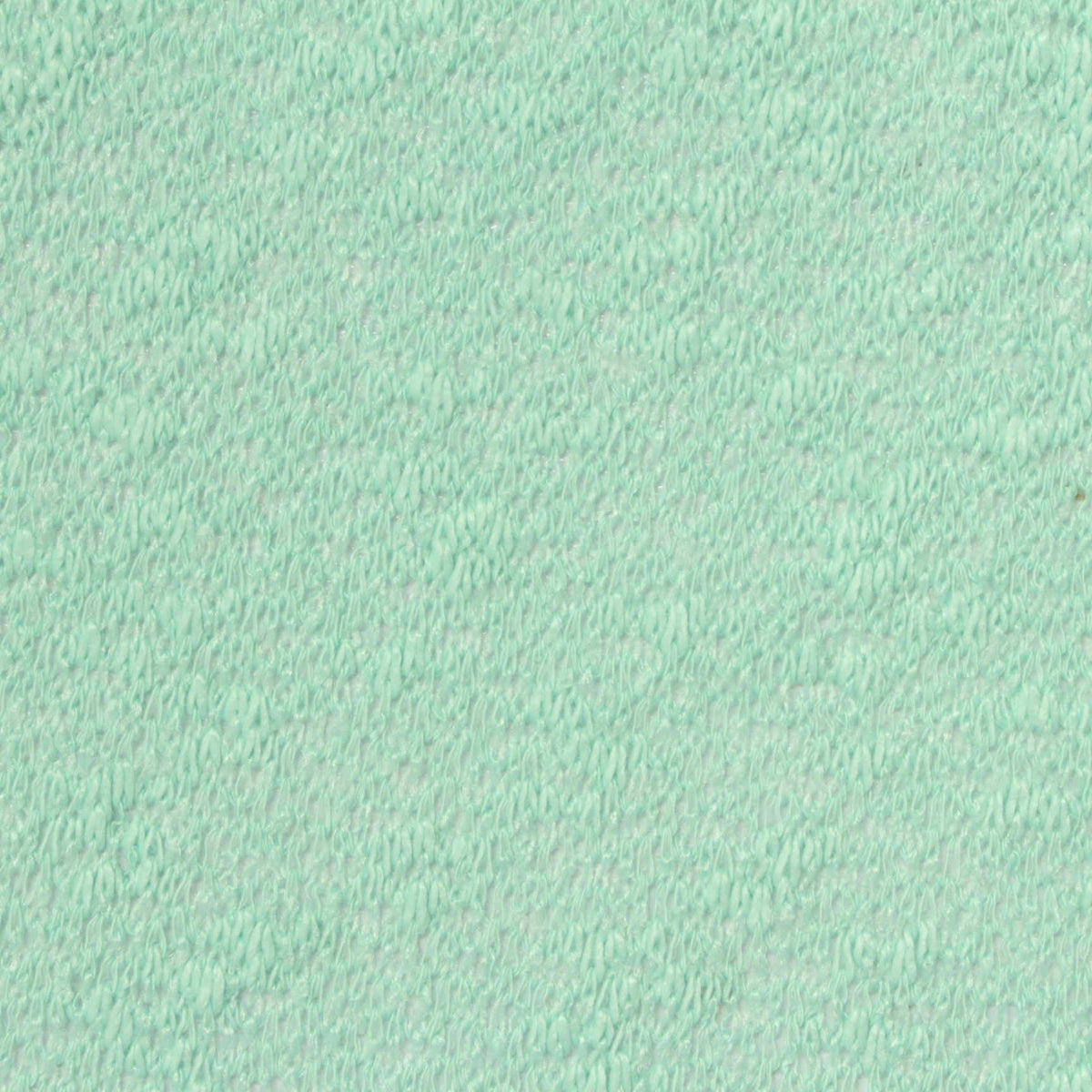 Slub Polyester Stretch Chunky Knit Fabric, 154 gsm, 210 cm — Green
