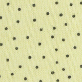 Black Dots Jersey Knit, Acrylic-Cotton — texture