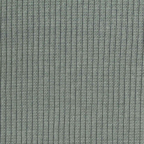 Polyester Stretch Rib Knit Fabric, 247 gsm, 114 cm — Green